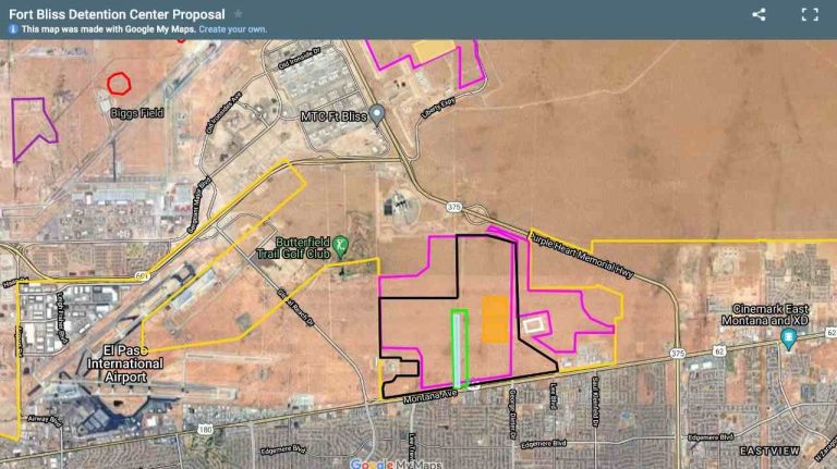 Solicitan a Biden frenar detención de menores migrantes en Fort Bliss
