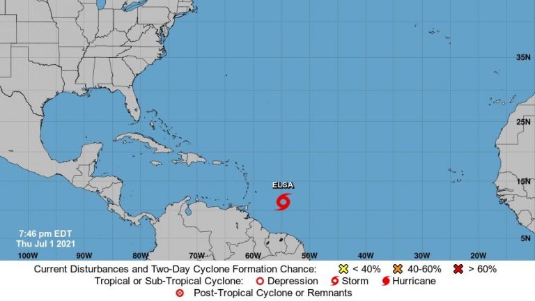 Tropical Storm Elsa ¿llegará a Florida?