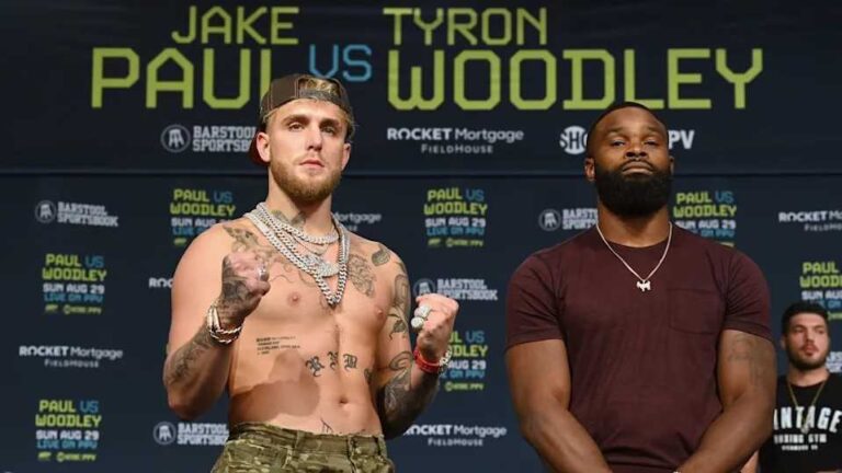 Tyron Woodley reacciona contra insulto del equipo de Jake Paul