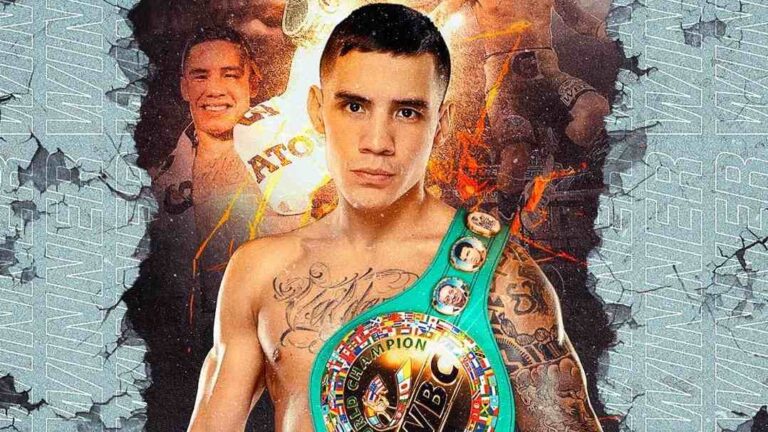Boxeador mexicano Óscar Valdez retiene título con polémica