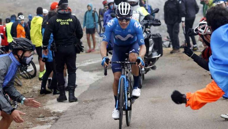 Colombiano «Superman» López ganó 18ª etapa de la Vuelta a España