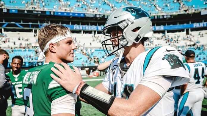 Sam Darnold guio a los Panthers a su primera victoria