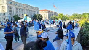 Tepesianos marchan en Washington DC y piden residencia permanente