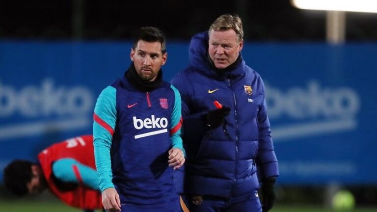 El FC Barcelona despide a Ronald Koeman