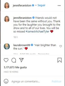 Instagram de Jennifer Aniston
