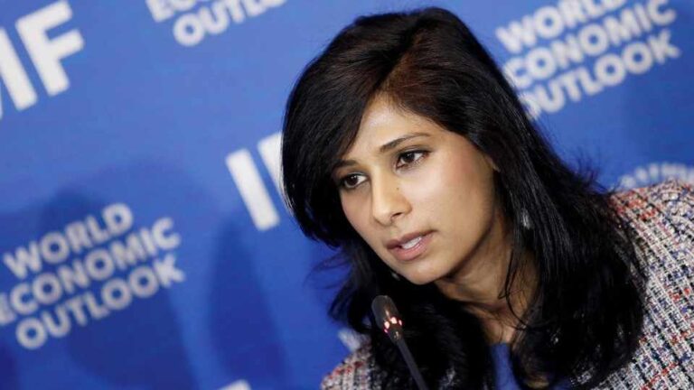 Jefa del FMI, Gita Gopinath, dejará su cargo en enero de 2022