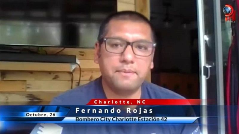 Un bombero latino invita a aplicar en Charlotte Fire Departament