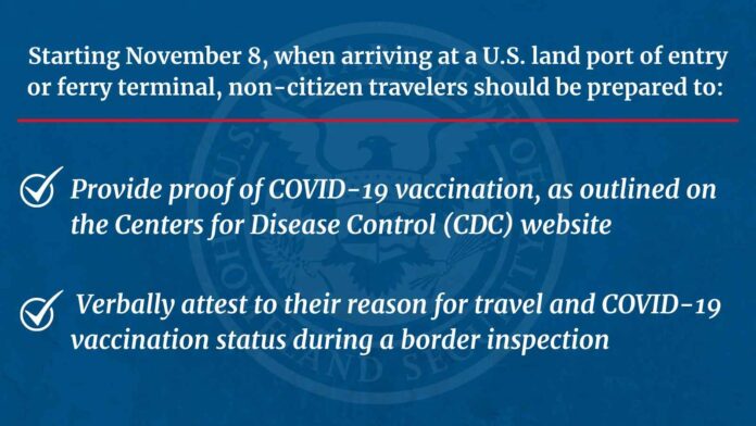 CBP advierte de largos tiempos de espera por apertura de fronteras terrestres