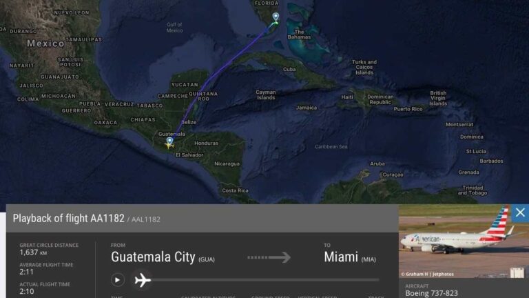 Viajó en el tren de aterrizaje hasta Miami