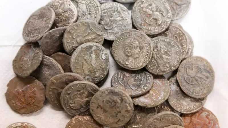 Descubierto tesoro en Israel del siglo III