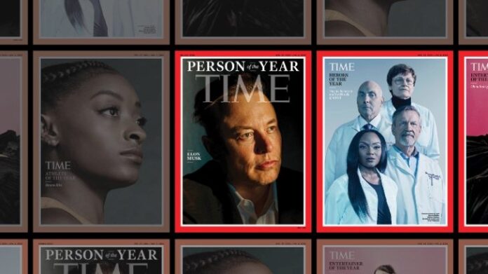 Revista Time nombra a Elon Musk persona del año 2021