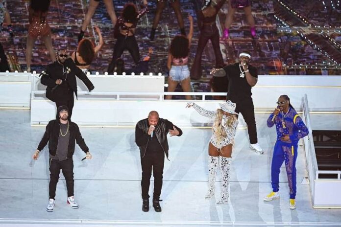 El hip hop se apoderó de show del Super Bowl