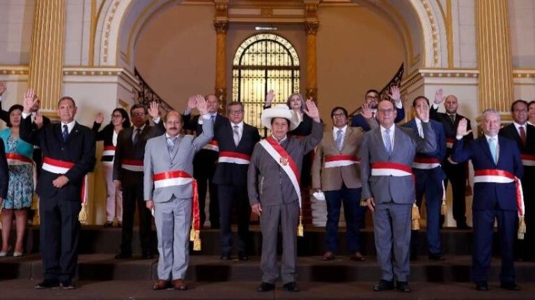 Otra moción de vacancia para Pedro Castillo en Perú