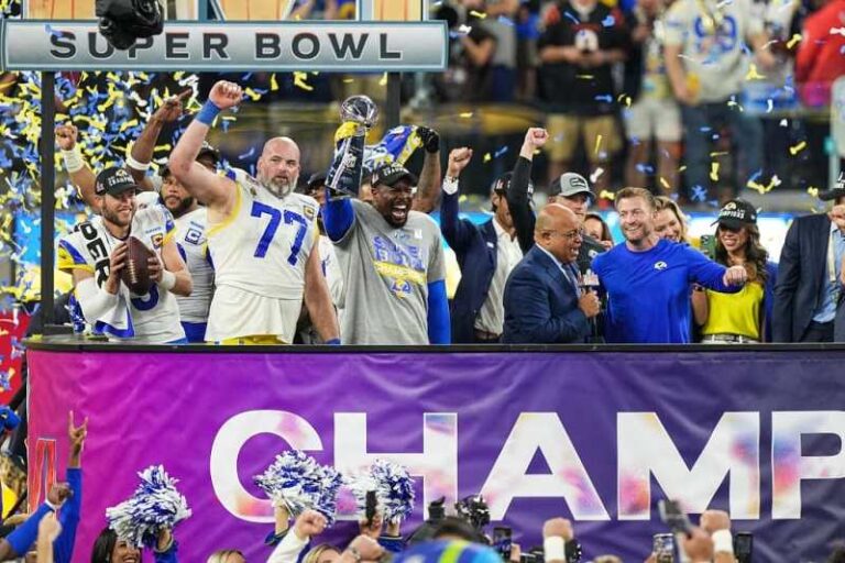 Rams ganan el Super Bowl con dramática remontada