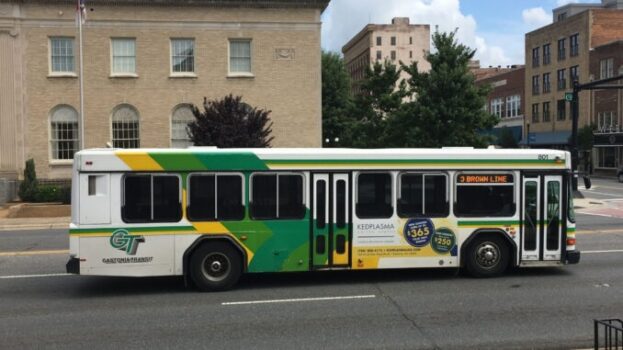 Transporte se mantiene gratuito en Gastonia
