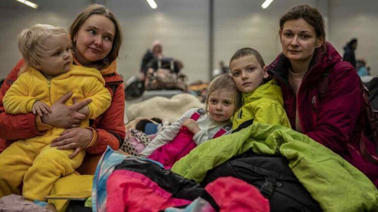 Estrepitosa crisis de refugiados tras la invasión de Ucrania