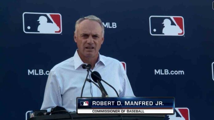 Rob Manfred cancela inicio de la temporada de la MLB