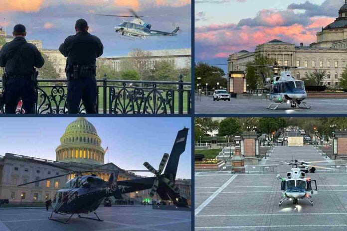 Capitolio evacuado por posible amenaza aérea