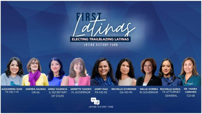 Lista de Primeras Latinas candidatas a escaños políticos