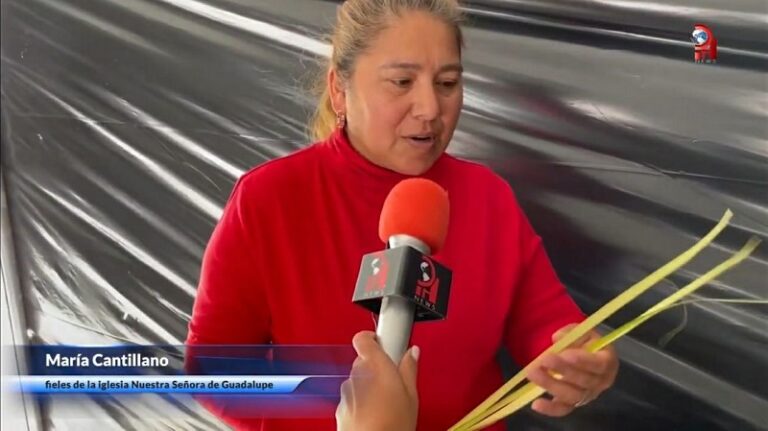 Semana Santa: “La iglesia me fortalece”
