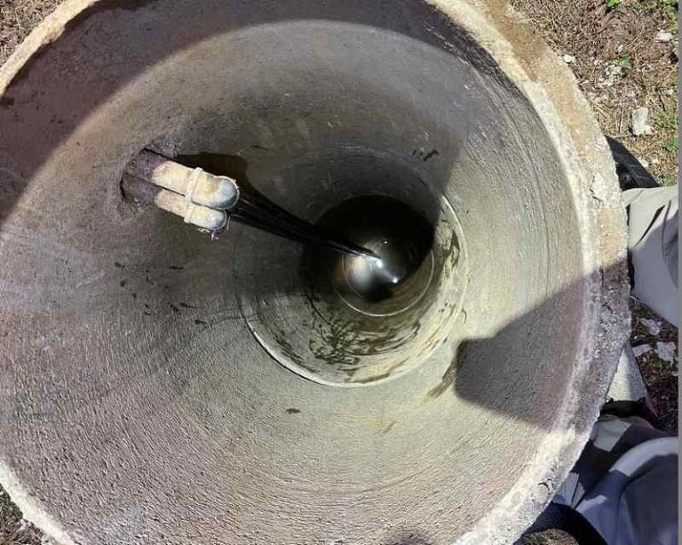 Adolescente cayó en pozo de 40 pies