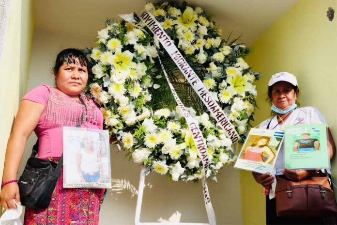 Homenaje a 56 migrantes fallecidos en México