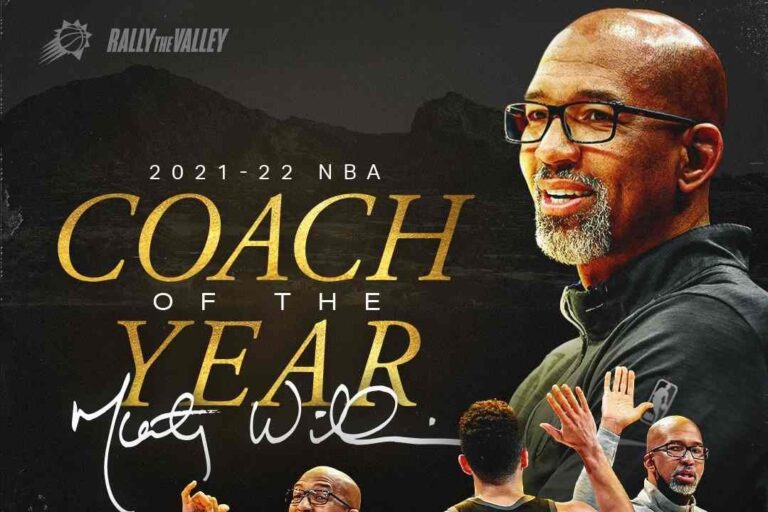 Monty Williams de Phoenix Suns es reconocido por la NBA