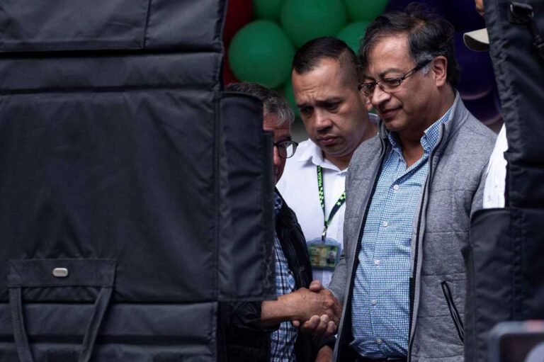 Pánico por las elecciones presidenciales de Colombia
