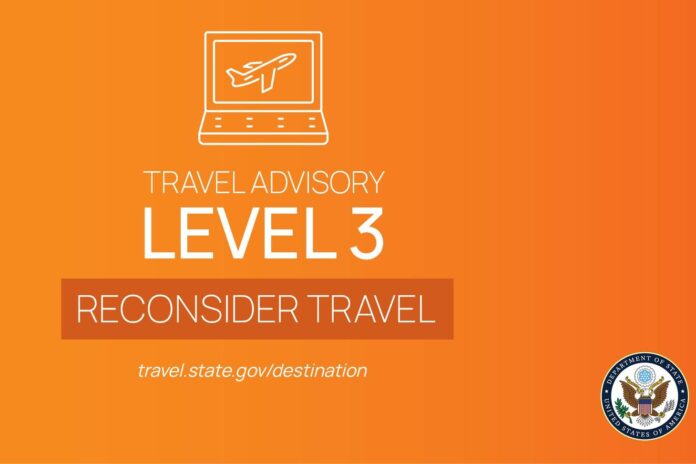 Department of State establece nuevo aviso de viaje a Ecuador