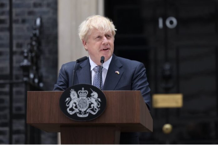 Boris Johnson anuncia su renuncia como primer ministro británico