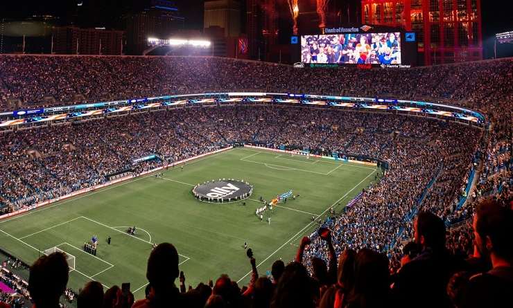 Bank of America Stadium entra en top de asistencia en la MLS