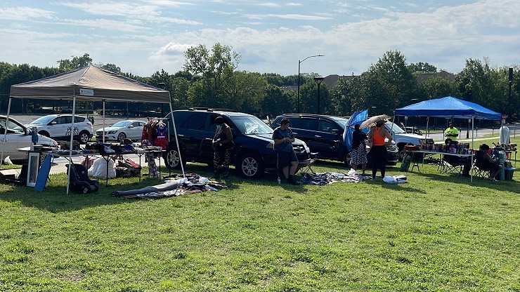 Flea market abrió temporalmente en el Uptown
