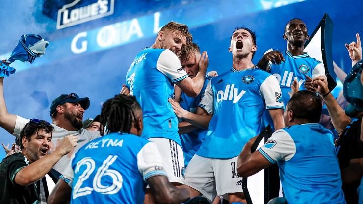 Charlotte FC logra su primera goleada en la MLS