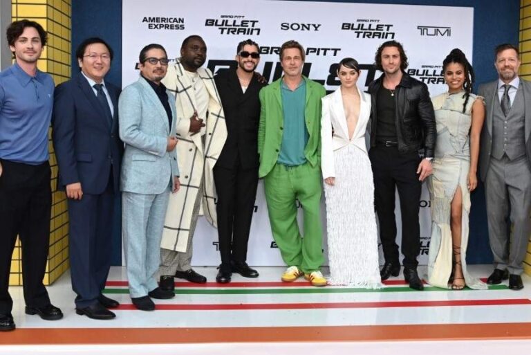¿Bad Bunny y Brad Pitt juntos? ¡Sí! en «Bullet Train»