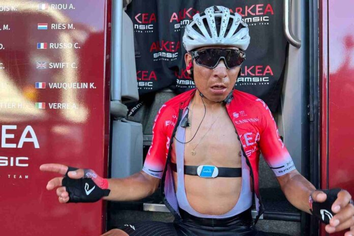 Ciclista colombiano, Nairo Quintana renuncia a La Vuelta