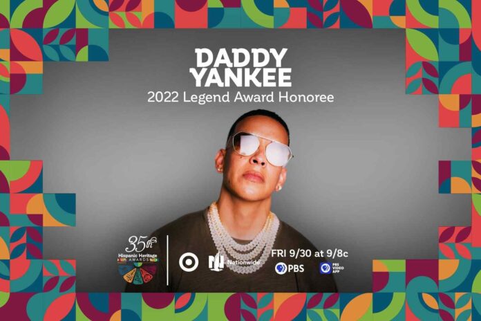 Daddy Yankee homenajeado en los Premios de la Herencia Hispana