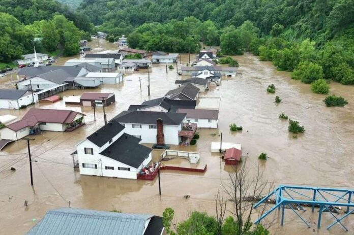 Decenas de muertos por inundaciones en Kentucky
