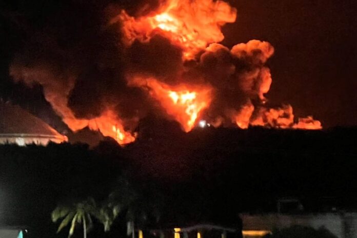 Explosión de tercer depósito de combustible en Matanzas