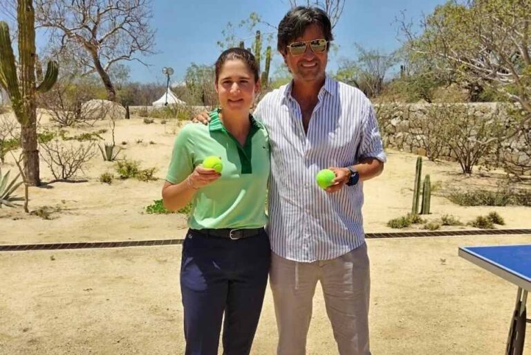 Lorena Ochoa en el abierto mexicano de Los Cabos