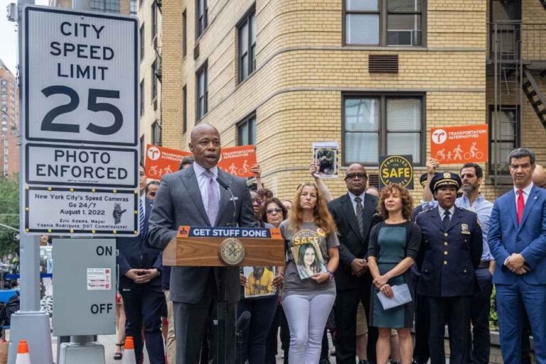 NYC enciende los radares de control de velocidad