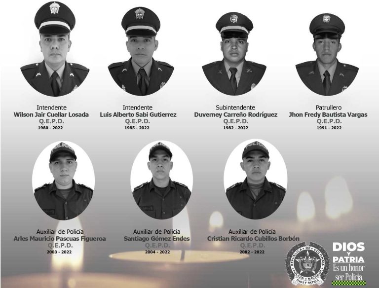 Nefasta emboscada dejó ocho policías asesinados