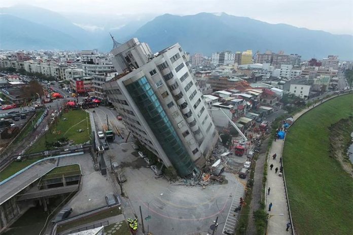 Poderoso terremoto sacudió a Taiwán