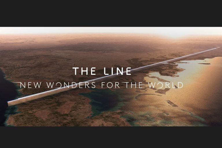 The Line: la futurista ciudad lineal de 170km de largo