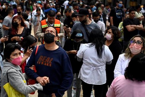 Violento terremoto sacudió a Michoacán