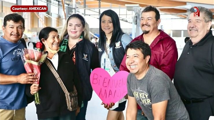 Mexicanos en NC se reencuentran con familiares que dejaron en su país