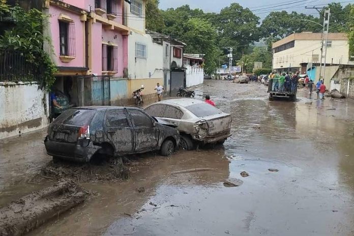 Fallecidos por el aluvión en El Castaño del estado Aragua