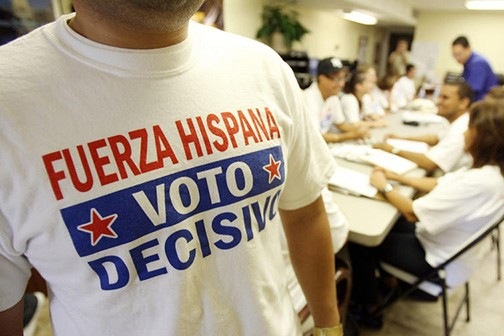 Peso de los votantes hispanos en las elecciones intermedias