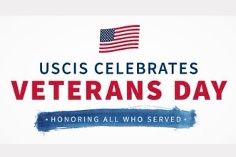50 ceremonias de naturalización para conmemorar el Día de los Veteranos