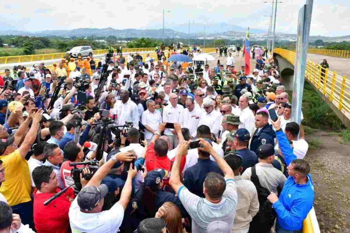 Reapertura del paso fronterizo Colombo-Venezolano las Tienditas