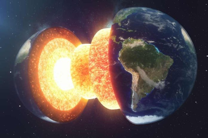 ¿Por qué disminuyó la velocidad de rotación del núcleo de la Tierra